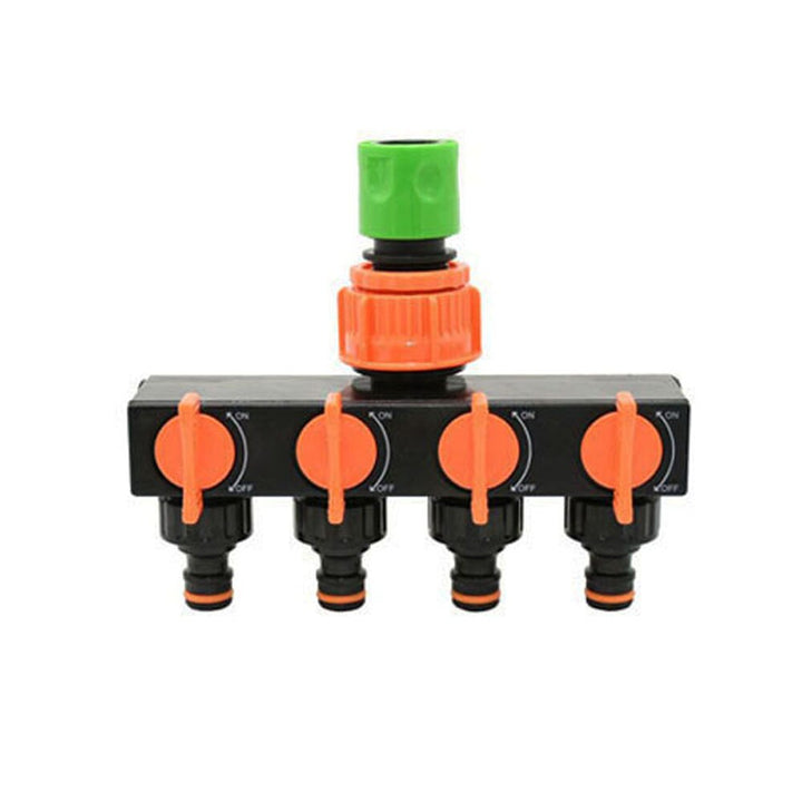 4-Way Garden Tap Water Splitter | Kalsten