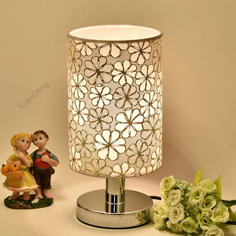 Modern Iron Table Lamp LED Cloth Nordic Desk Light - Perfect for Living Room, Bedroom, Bedside, Study, and Home Decor Lighting Fixtures | Kalsten
