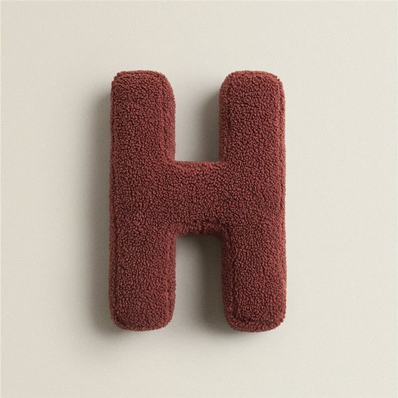 Kalsten | PlushLetter Pillow - Soft Letter Pillow for Bedroom and Children's Room