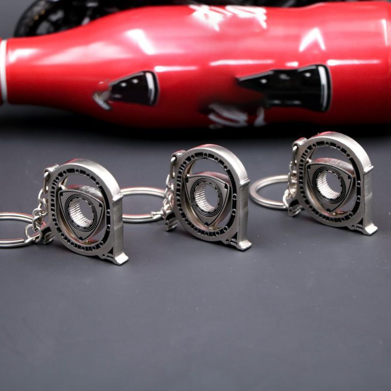 Spinning Rotor Metal Keychain | Kalsten