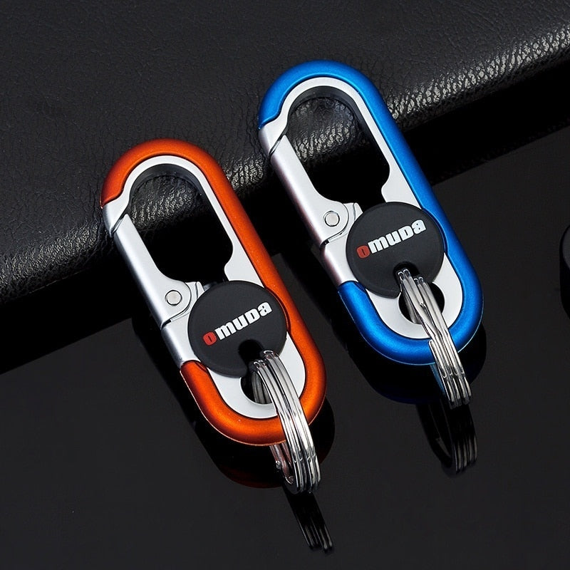 Kalsten | Steel Secure Double Ring Hook Keychain