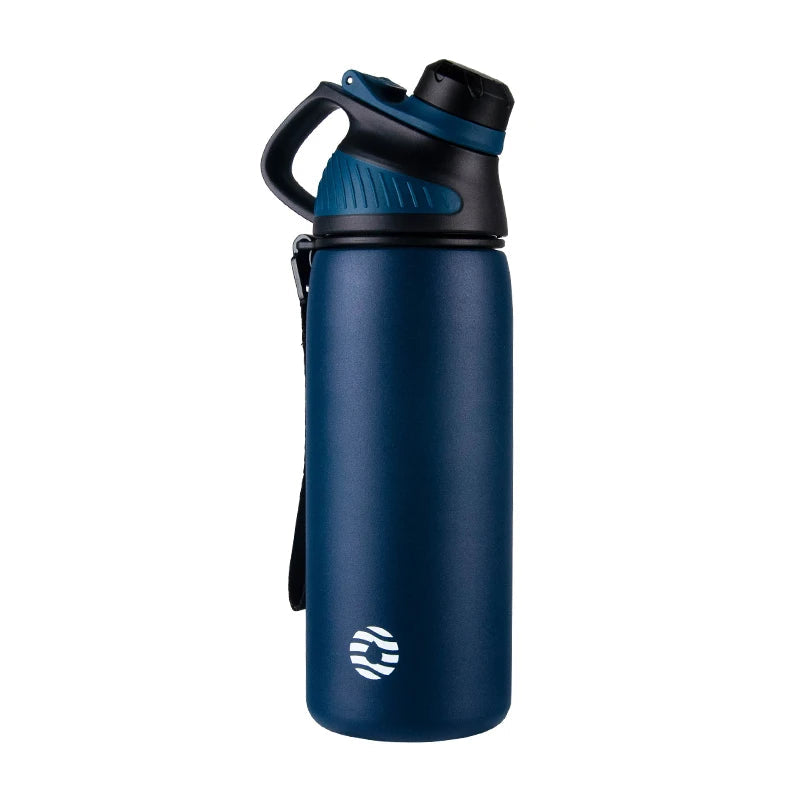 Stainless steel vacuum bottle 1000 ml with magnetic lid | Kalsten