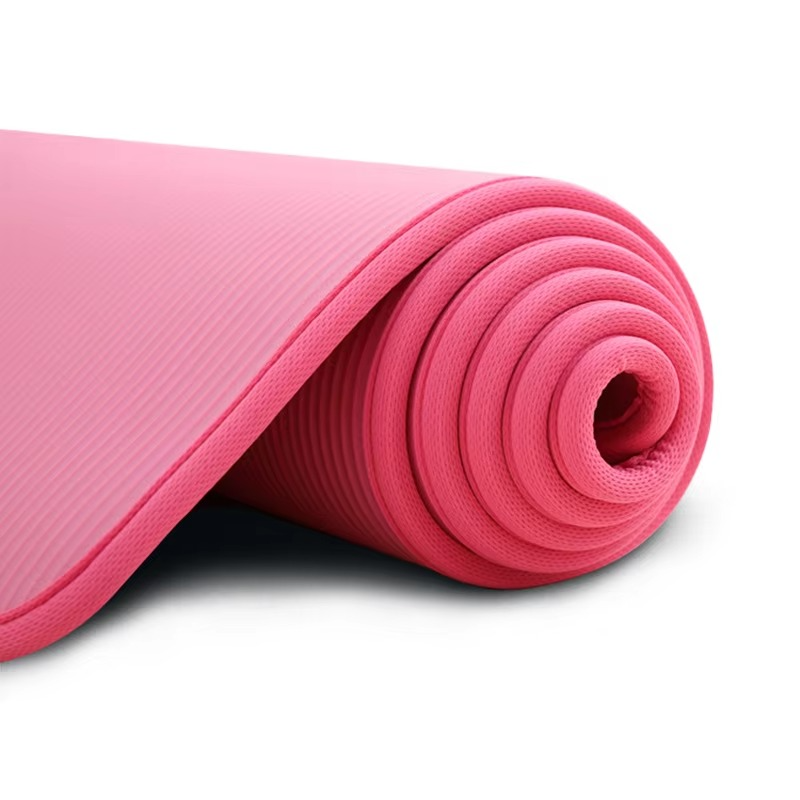 Kalsten | Extra Thick 0.39inch Non-Slip Exercise and Yoga Mat with Carry Band