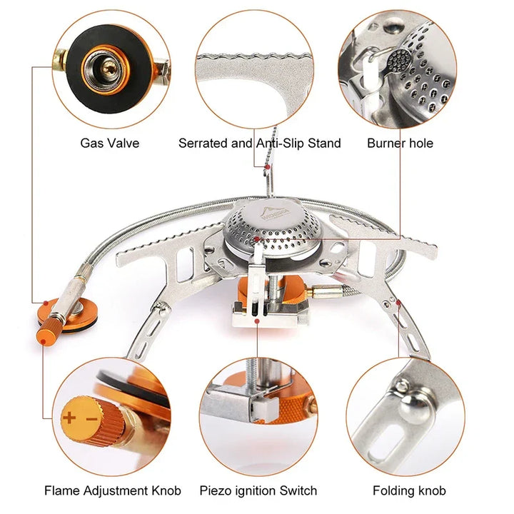 Camping Gas Cooker Stainless Steel | Kalsten
