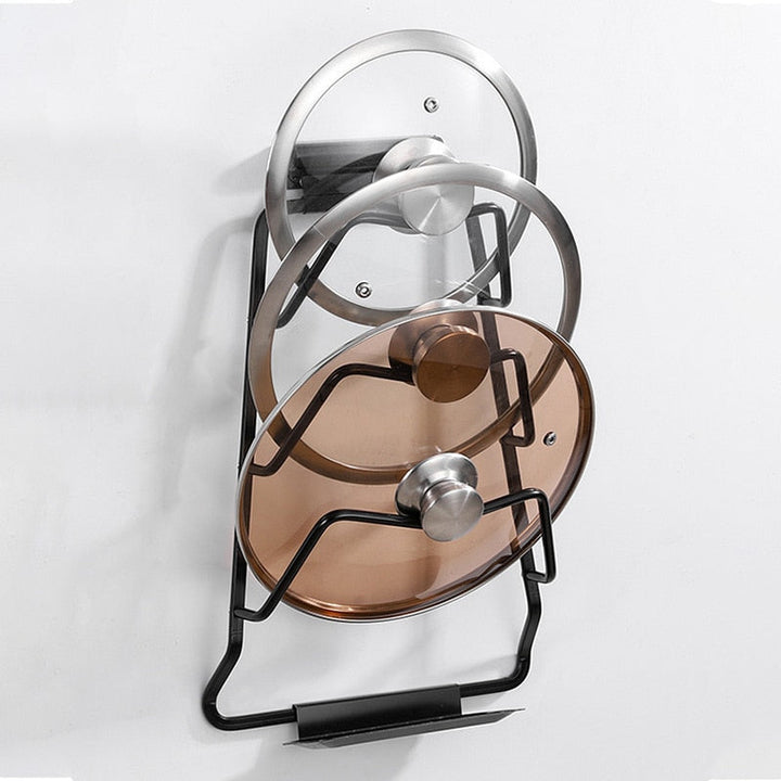 Kalsten | Wall-Mounted Extreme Pot Lid Holder Rack