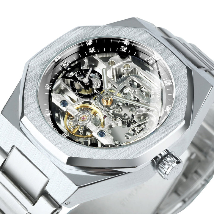 Kalsten | Royale Skeleton Mechanical Men Watch