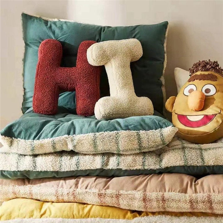Kalsten | PlushLetter Pillow - Soft Letter Pillow for Bedroom and Children's Room