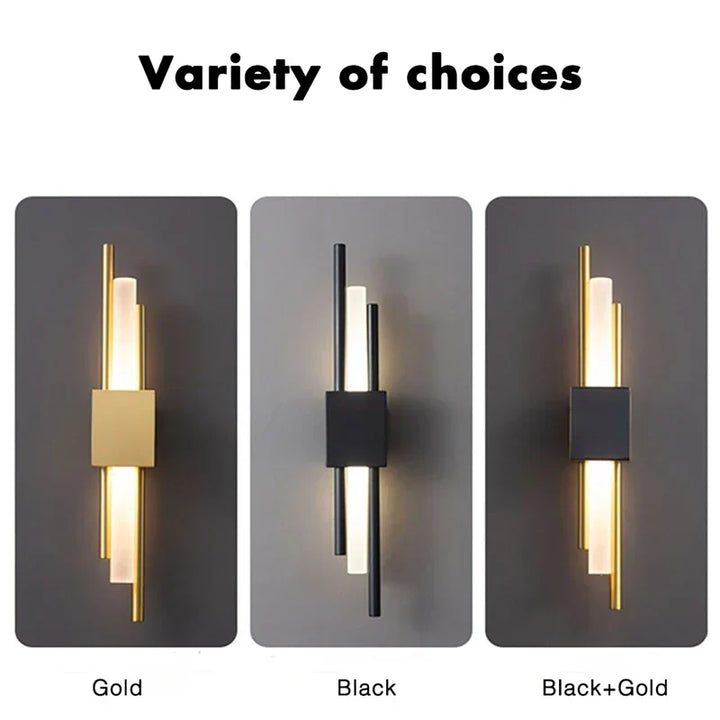 Modern LED Wall Lamp: Indoor Lighting for Home, Bedroom, Nightstand, Living Room, Hotel, and Hallway Decoration | Kalsten