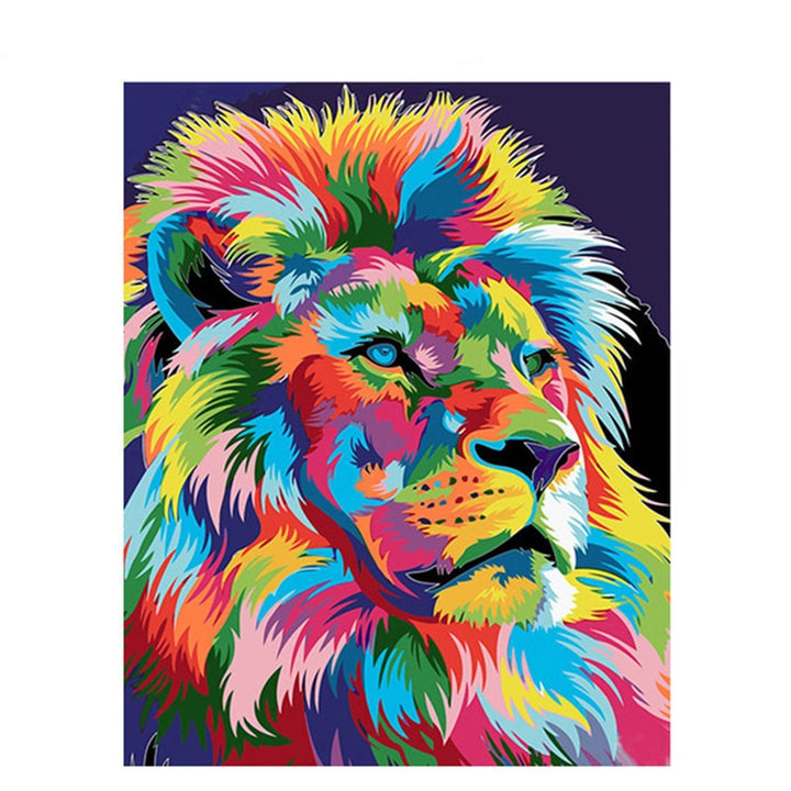 Animal portrait (Painting by numbers) Kalsten