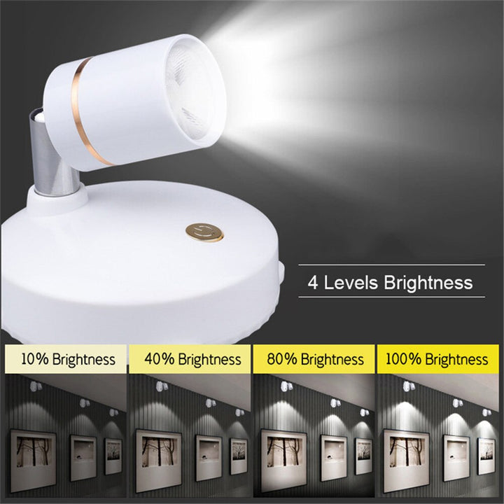 Smart LED Remote Control Rechargeable Spotlight | Kalsten