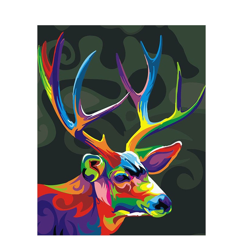 Animal portrait (Painting by numbers) Kalsten