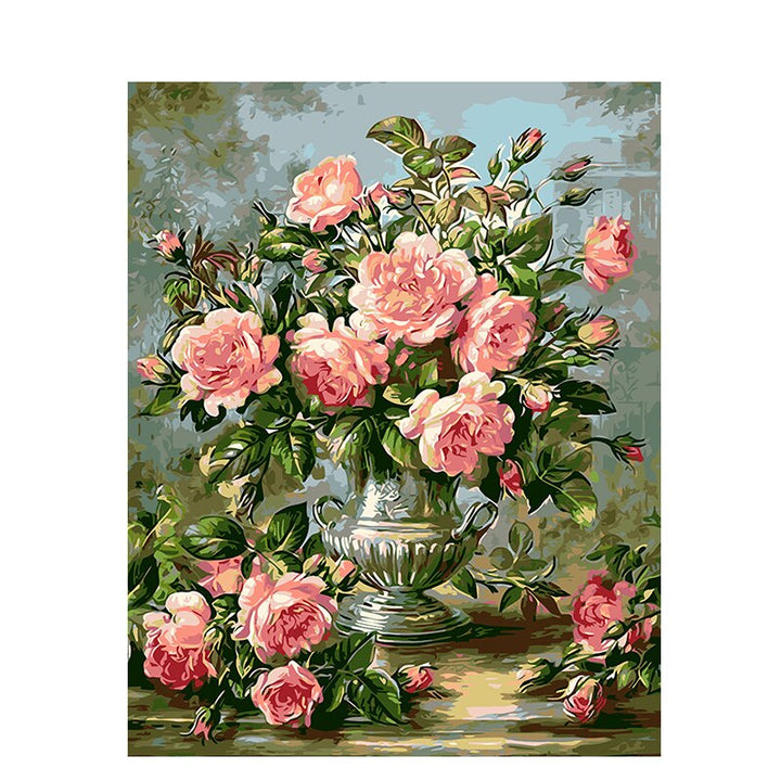 Flower portrait (Paint by number) Kalsten