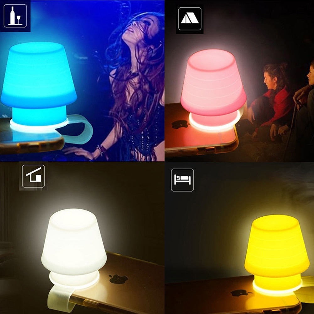 Phone Flashlight Lampshade Night Lamp | Kalsten