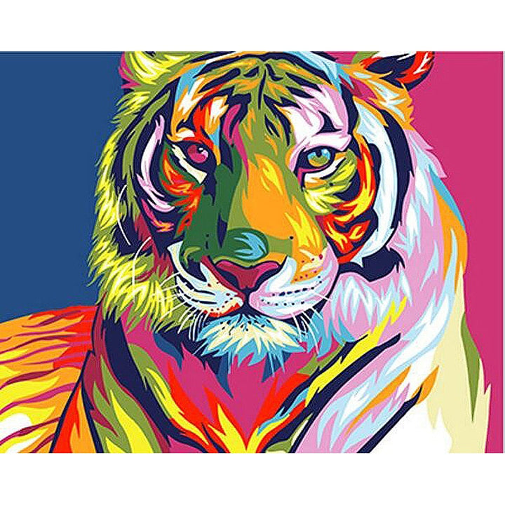 Animal portrait (Painting by numbers) Kalsten