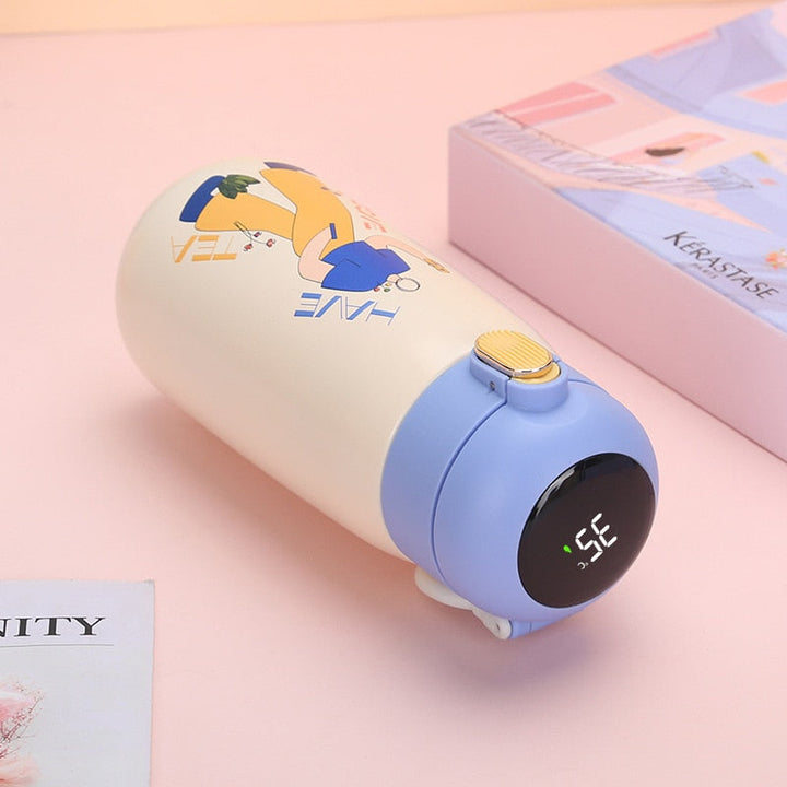 Funky LED Temperature Display Thermal Water Bottle | Kalsten