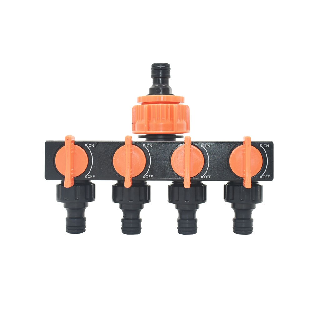 4-Way Garden Tap Water Splitter | Kalsten
