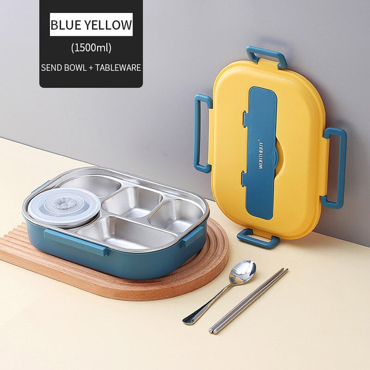Kalsten | Stainless Steel Multi Compartment Kids Lunch Box