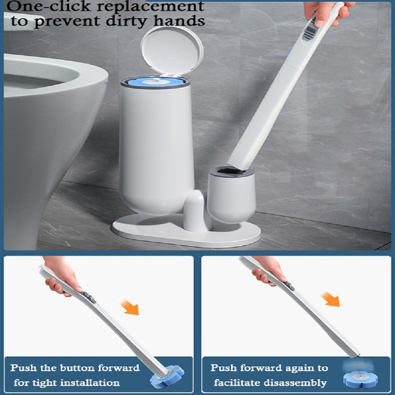 Kalsten | Cleaning Magic Disposable Toilet Brush Set