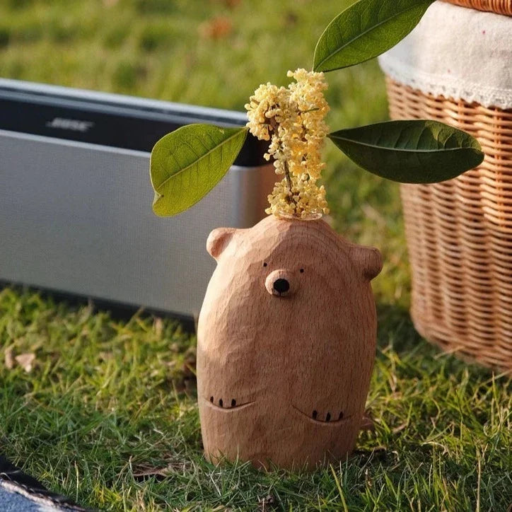 Cute little bear flower vase | Kalsten