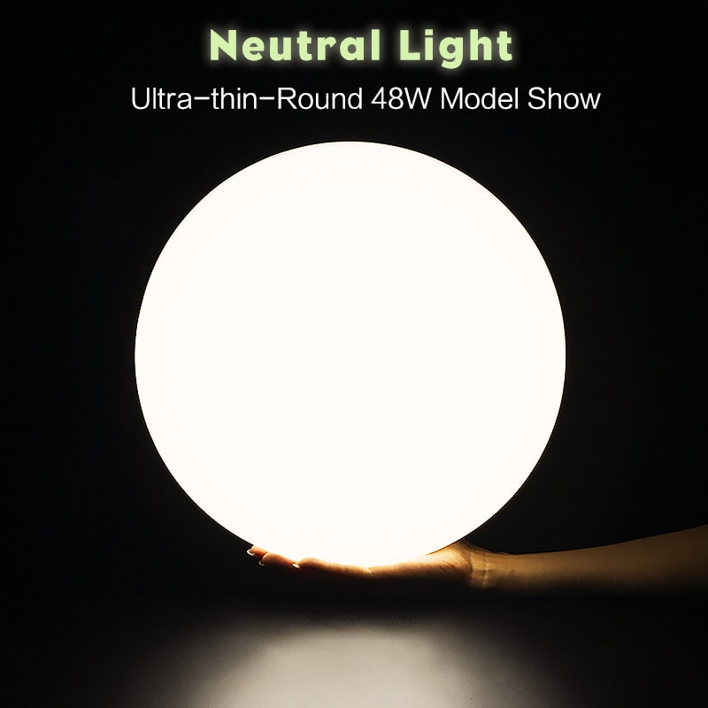 Natural Room Sleek LED Ceiling Light | Kalsten