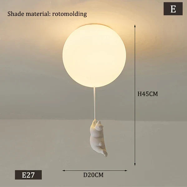 Kalsten | Hanging Bears Balloons Lamp