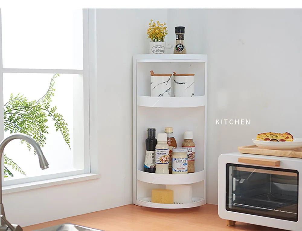 BowLift | Bathroom Corner Storage