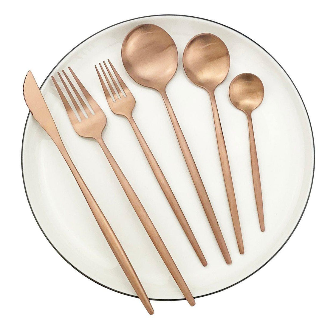 36-Piece Stainless Steel Cutlery Set