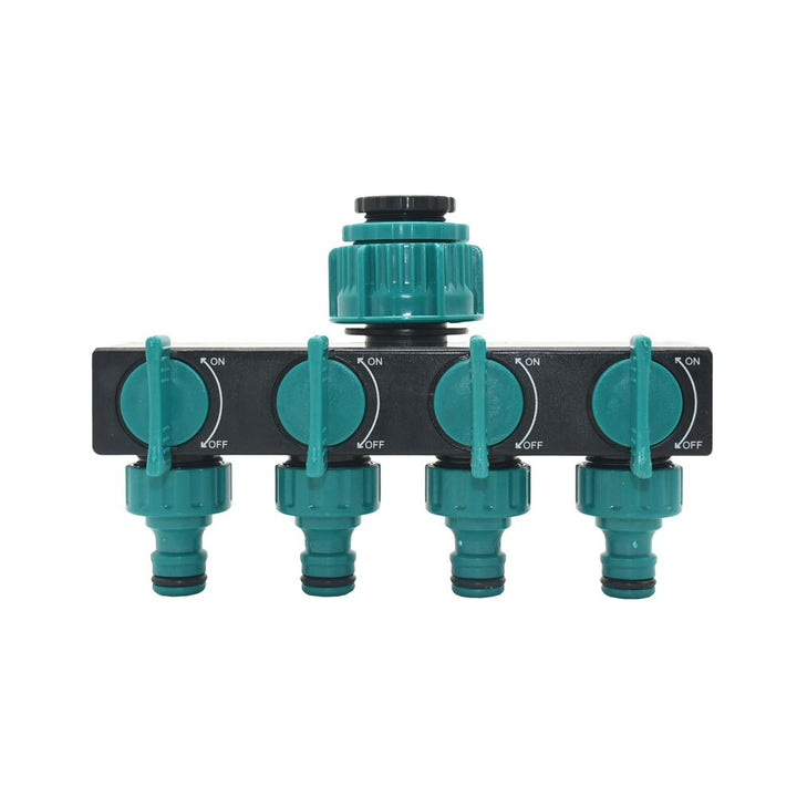 4-Way Garden Tap Water Splitter | Kalsten
