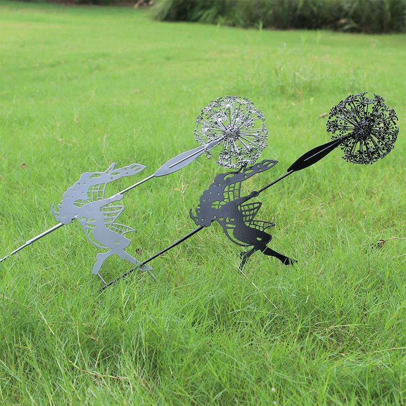 Kalsten | Fairies and Dandelions Dancing Together Sculpture for Outdoor Garden