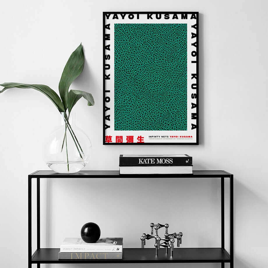Kalsten | Yayoi Kusama Abstract Premium Poster