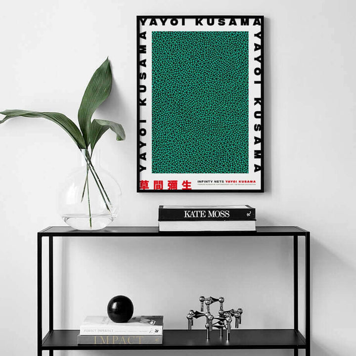 Kalsten | Yayoi Kusama Abstract Premium Poster