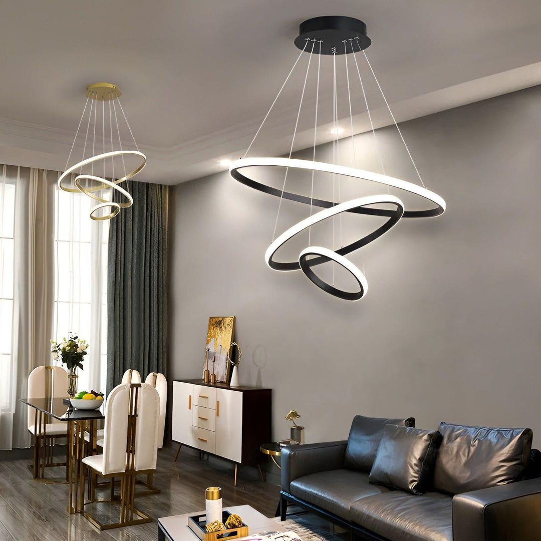 LED Pendant Light with Ball Design – Modern and Elegant | Ideal for Living Room or Dining Room | Kalsten