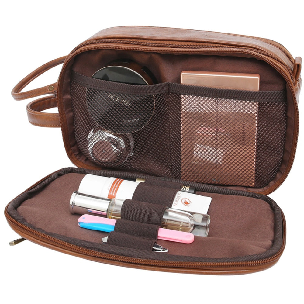Mermaid Dream Waterproof Leather Travel Makeup Storage Bag | Kalsten