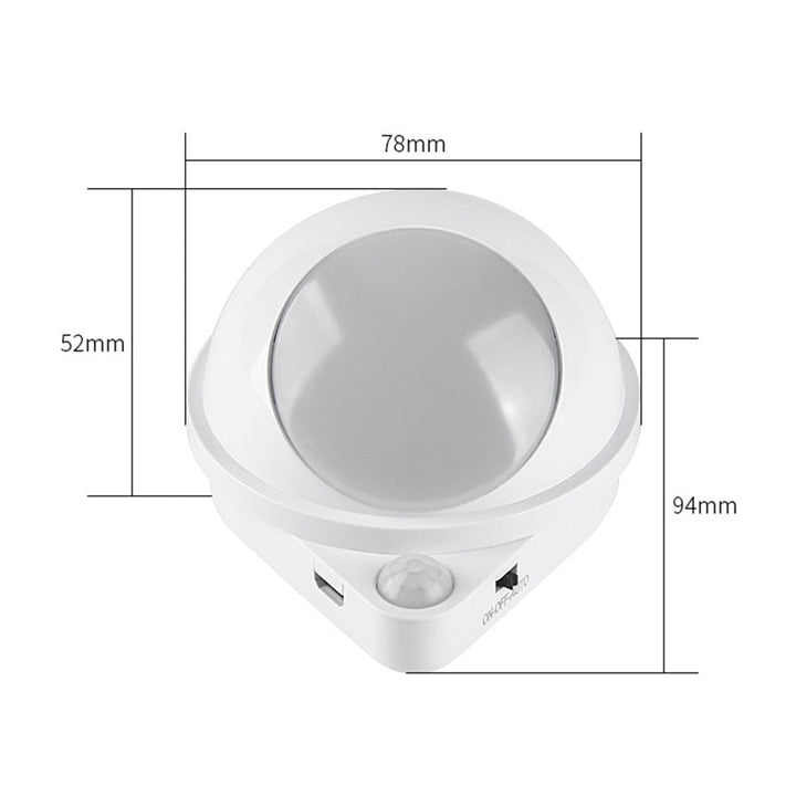 360 Rotating Water Drop Magnetic Night Lamp | Kalsten