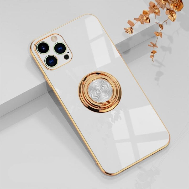 Kalsten | iPhone Case with Metal Stand Ring
