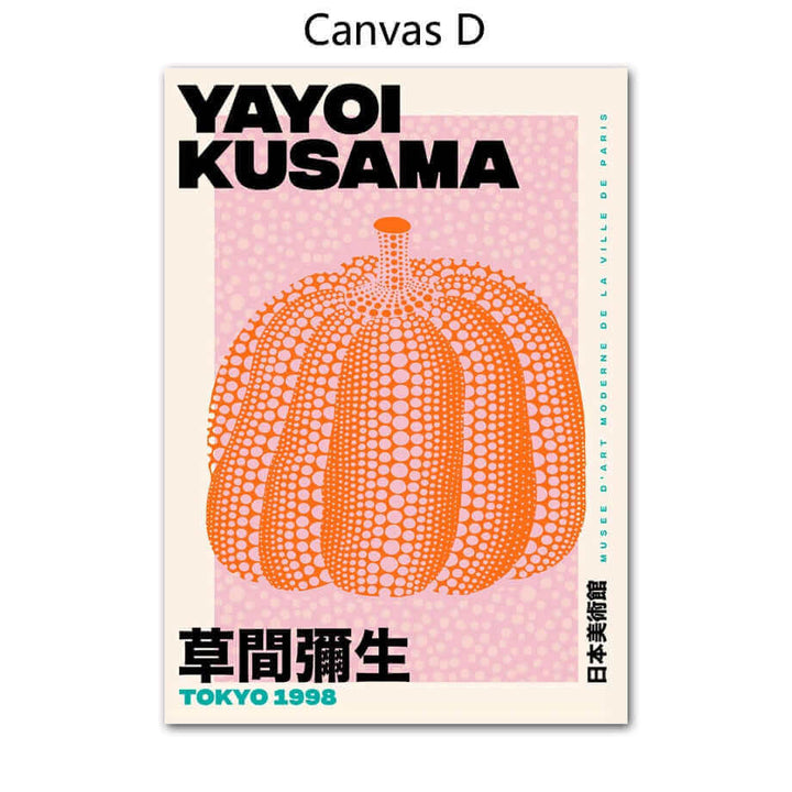 Kalsten | Yayoi Kusama Abstract Premium Poster