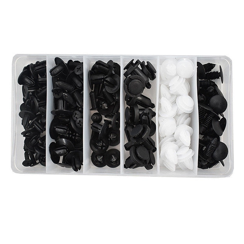 100pcs Auto Fastener Pin Rivet Bumper Car Clip Kit | Kalsten