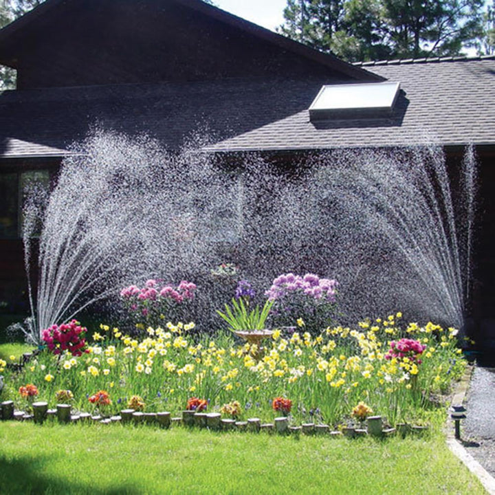 Kalsten | 12-in-1 Garden Irrigation System – Adjustable Sprinkler with 360-Degree Irrigation