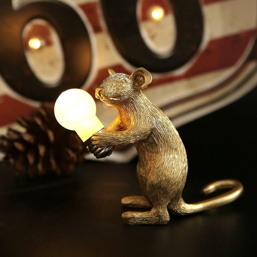 Mouse-Shaped Table Lamp