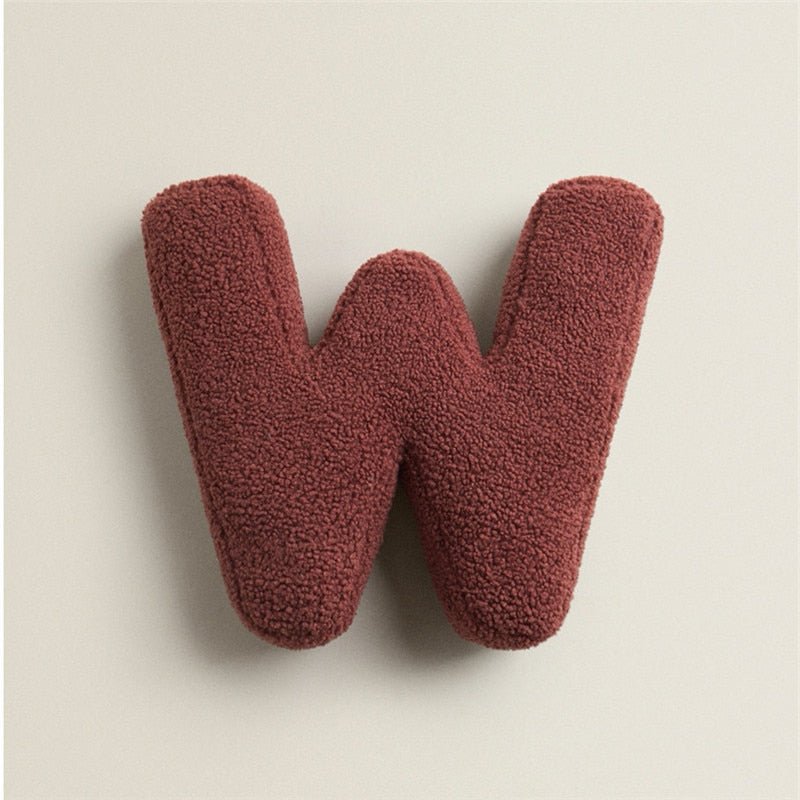 Kalsten | PlushLetter Pillow - Soft Letter Pillow for Bedroom and Children's Room