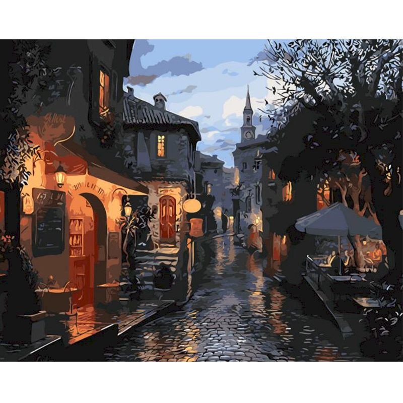 City portrait (Paint by number) Kalsten