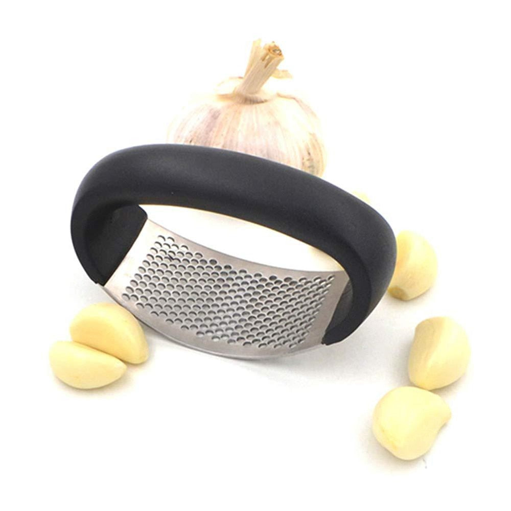 Stainless Steel Curves Garlic Press Kalsten