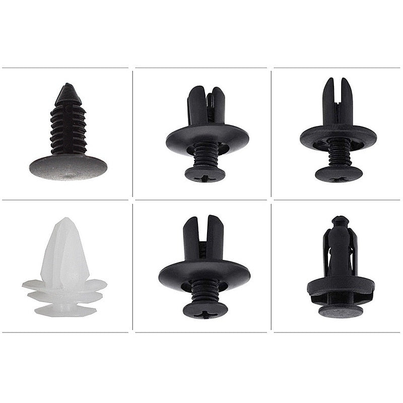 100pcs Auto Fastener Pin Rivet Bumper Car Clip Kit | Kalsten
