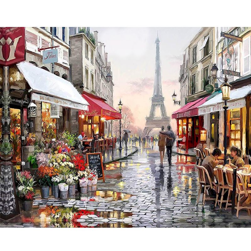 City portrait (Paint by number) Kalsten