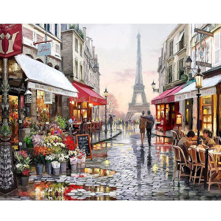 City portrait (Paint by number) Kalsten