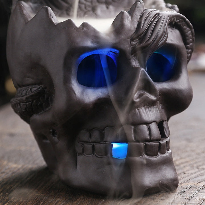Dragon Skull LED Incense Burner | Kalsten