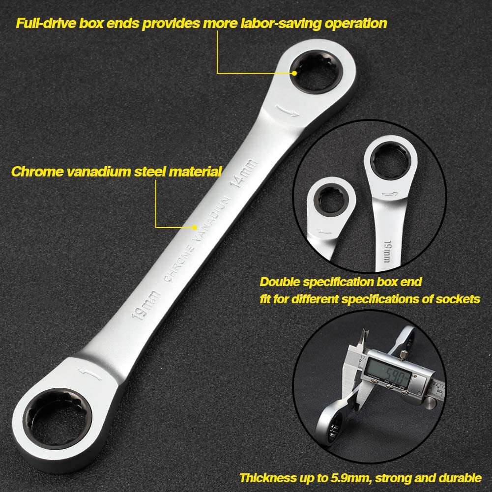 Ratchet-Tastic Master Multitool Wrench Set | Kalsten