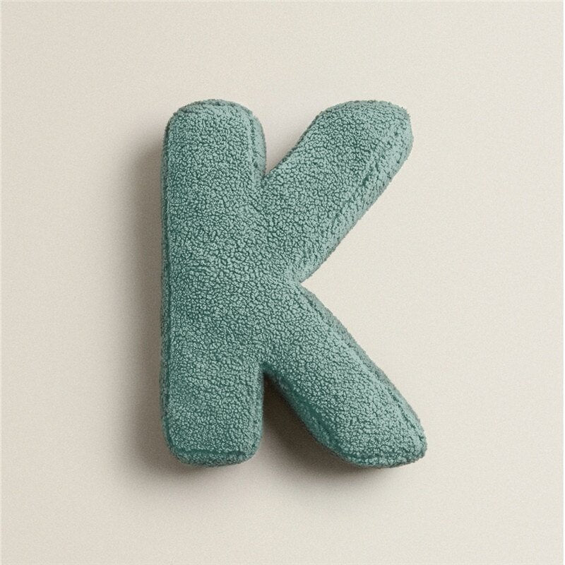Kalsten | PlushLetter Pillow - Soft Letter Pillow for Bedroom and Children's Room