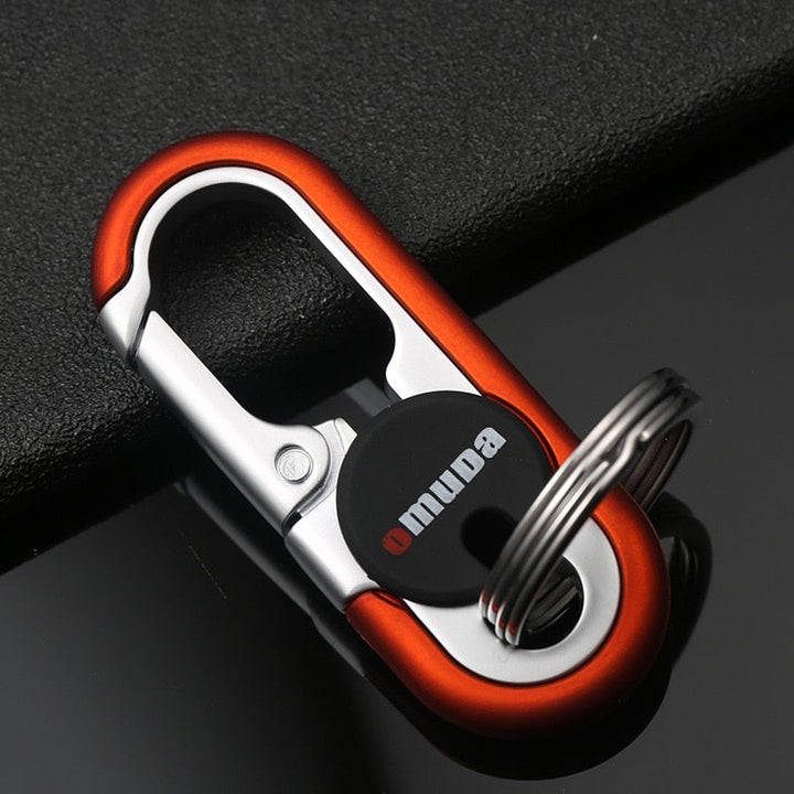Kalsten | Steel Secure Double Ring Hook Keychain