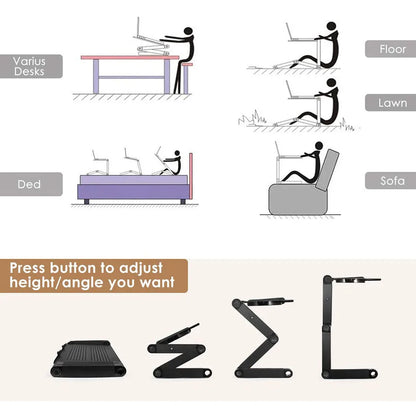 BowLift | Adjustable 360° Laptop Holder